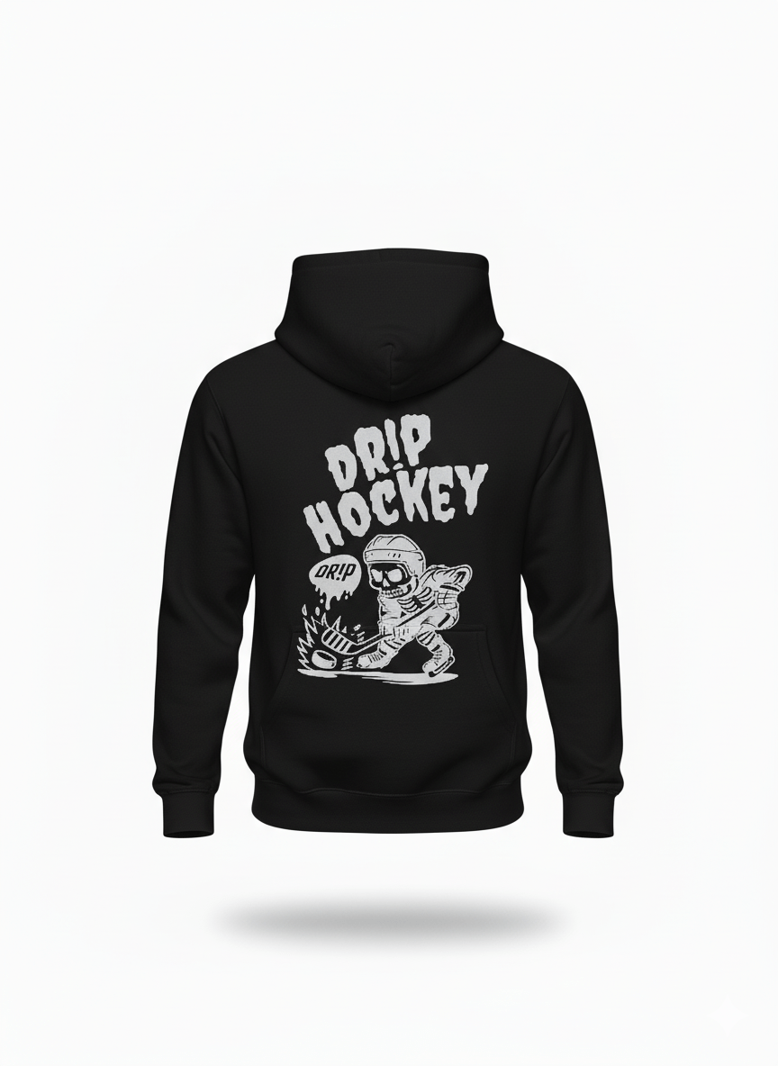DR!P Skeleton Hoodie - DR!P Hockey
